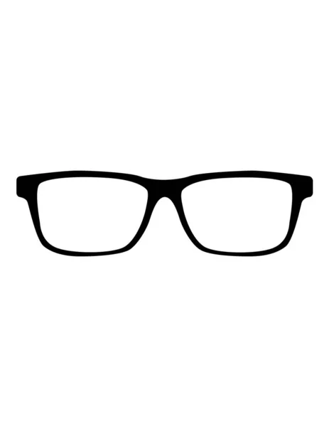 Szemüveg Lapos Ikon Vektor Illusztráció — Stock Vector
