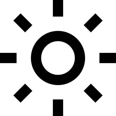 Kamera simgesi, vektör illüstrasyonu