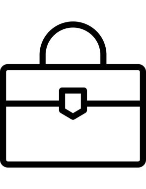 alışveriş poşeti vektör simgesi