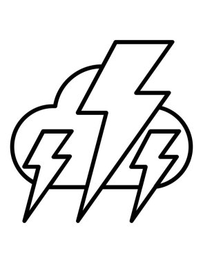 hava durumu web simgesi vektör illüstrasyonu