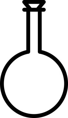 şişe simgesi vektör illüstrasyonu