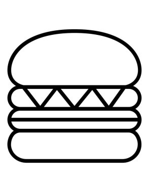 yemek yemek vektör illüstrasyonu 