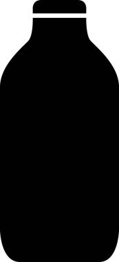 şişe simgesi vektör illüstrasyonu