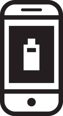 akıllı telefon simgesi vektör illüstrasyonu