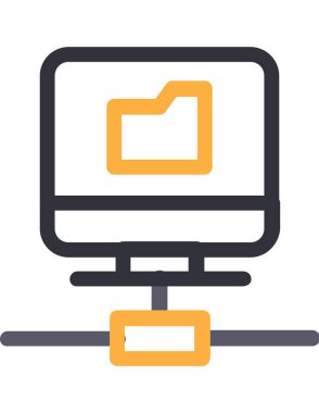 bilgisayar simgesi, vektör illüstrasyonu