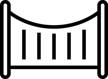 mobilya yassı ikon vektör illüstrasyonu