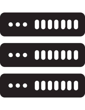 Beyaz arkaplanda donanım vektör simgeleri.