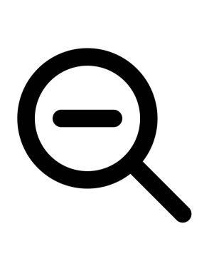  yakınlaştırma simgesi vektör illüstrasyonu