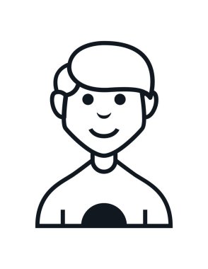 insanlar karakter avatar simgesi vektör illüstrasyonuName