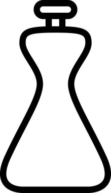 şişe simgesi vektör illüstrasyonu