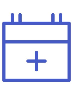 zaman zamanlama simgesi vektör illüstrasyonu