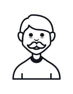 insanlar karakter avatar simgesi vektör illüstrasyonuName