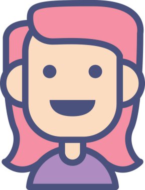 insanlar karakter avatar simgesi vektör illüstrasyonuName