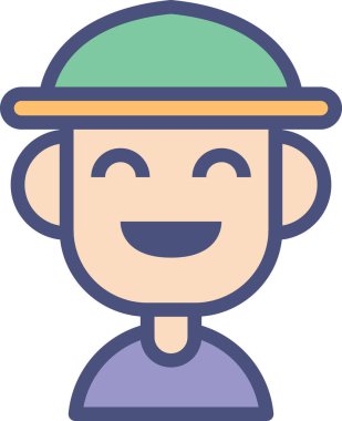 insanlar karakter avatar simgesi vektör illüstrasyonuName