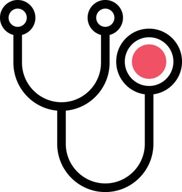 tıbbi ağ simgesi vektör illüstrasyonu