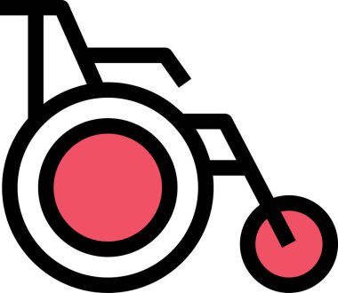 tıbbi ağ simgesi vektör illüstrasyonu