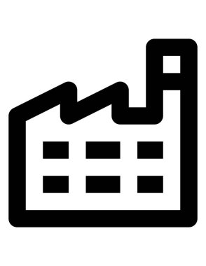 Alışveriş ve lojistik çizgisi vektör simgesi.