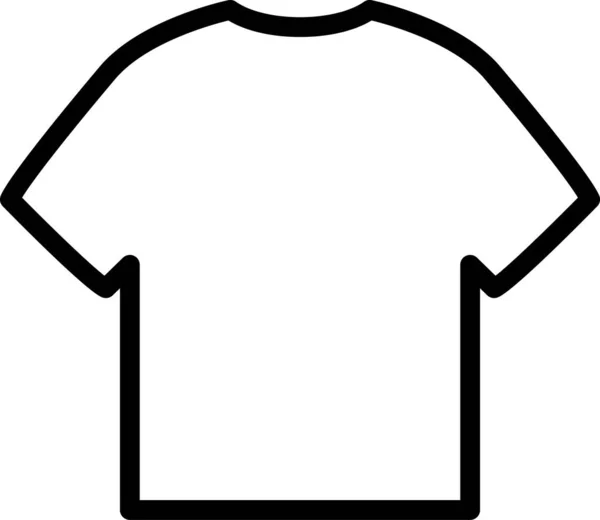 Clothes Line Vector Icon — Stock Vector
