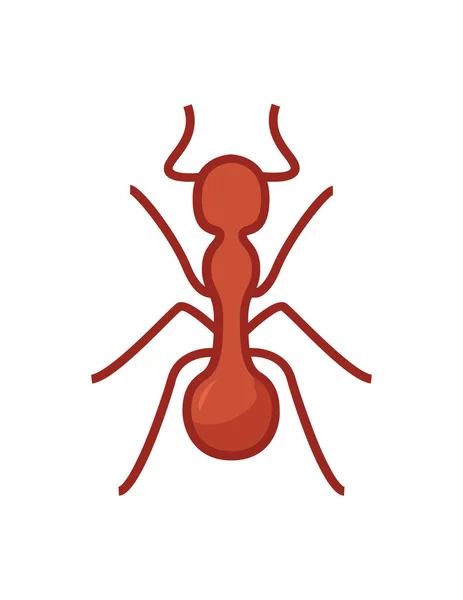 Bug Icon Vector Illustration — Stock Vector