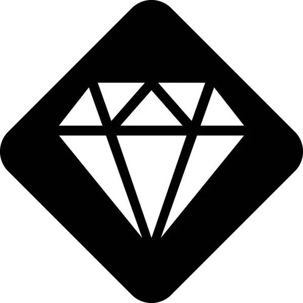 Diamond Vecotr Illustration Jewelry Concept — стоковый вектор