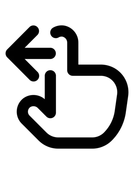 Yönlendirme ok vektör simgesi. biçim düz pictogram sembolü, siyah renk, beyaz arkaplan.