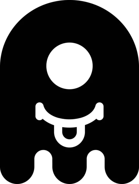 Duch Emoji Ploché Ikony Vektorové Ilustrace — Stockový vektor
