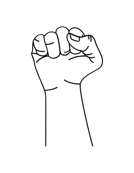 El hareketi simgesi vektör illüstrasyon grafik tasarımı