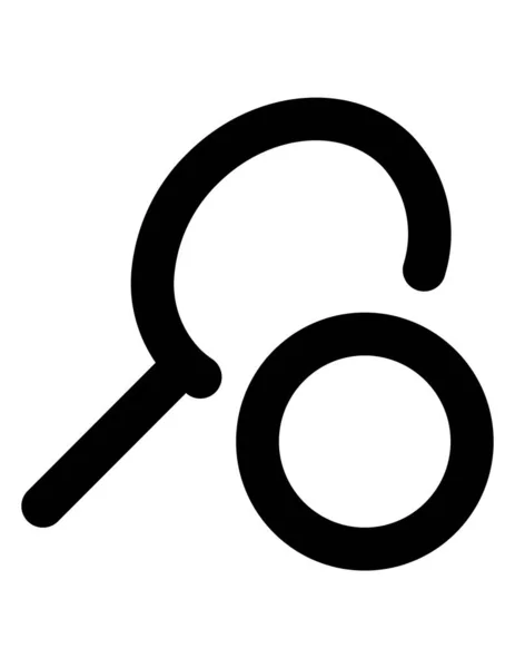Ikona Tučného Vektoru Klíče — Stockový vektor