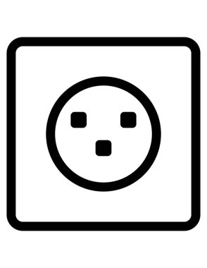 Gülümseme vektör simgesi. biçim düz sembol, siyah renk, yuvarlak açılar, beyaz arkaplan