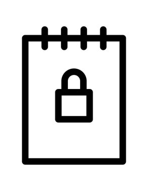 not simgesi vektör illüstrasyonu