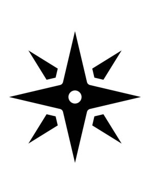 yıldız simgesi vektör illüstrasyonu