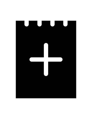 not simgesi vektör illüstrasyonu