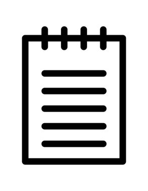 not simgesi vektör illüstrasyonu