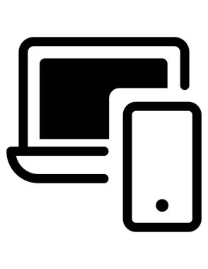 bankacılık ve finans hattı vektör simgesi.