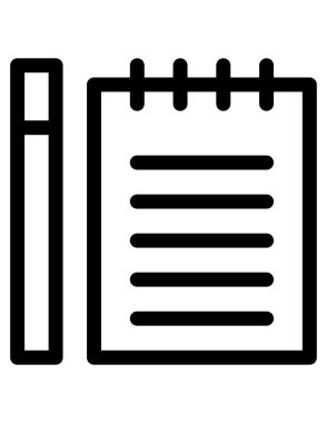 not simgesi vektör illüstrasyonu