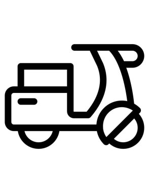 dağıtım hattı vektör simgesi.