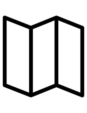 Yön çizgisi vektör simgesi. biçim düz resim sembolü, gri renk, beyaz arkaplan.