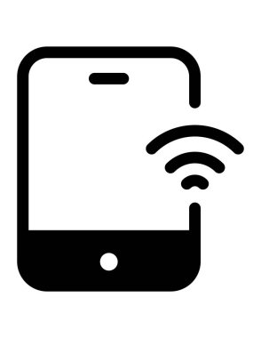 cep telefonu vektör simgesi