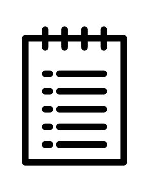 not simgesi vektör illüstrasyonu