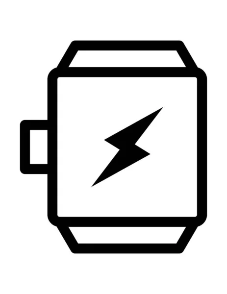 Smartwatch Icon Vector Illustration — Stock Vector