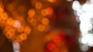 Doğal bokeh arka plan turuncu ve beyaz