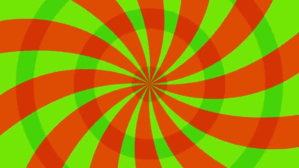 Fond radial animé. rouge 