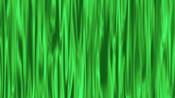 Animerad bakgrund gardin grön — Stockvideo