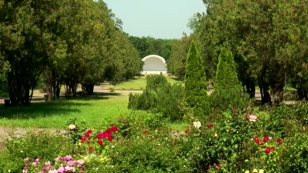 Escenario al aire libre — Vídeo de stock