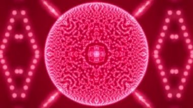 parçacıkların kırmızı arka plan