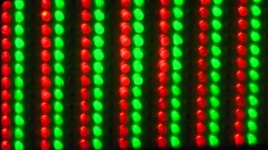 Çeşitli renklerde ışık renk müzik