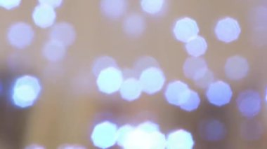 Doğal yanıp sönen bokeh