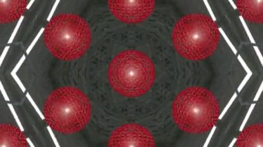 Kırmızı dönen arka plan şekli Dönüştür