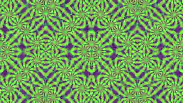 Абстрактный фон, зеленый фиолетовый тон, петля — стоковое видео
