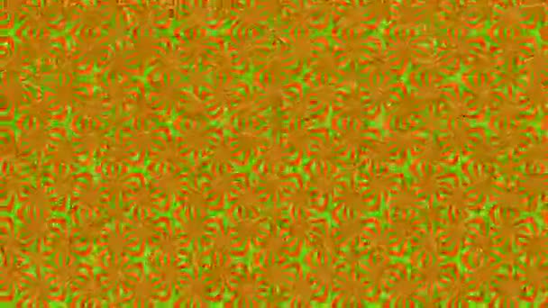 Fond abstrait rouge vert, Boucle 